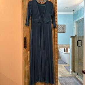 Rachel Zoe Teal Maxi Dress